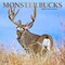 Monster Bucks | 2026 12 x 24 Inch (Hanging) Monthly Square Wall Calendar | Foil Stamped Cover
